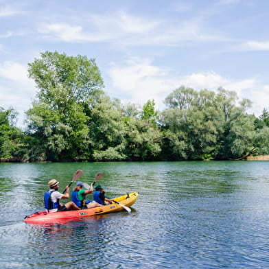Location de canoë kayak : descente de la rivière du Doubs