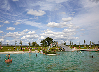 Beaune Côté Plage : baignade naturelle et loisirs aquatiques - MONTAGNY-LES-BEAUNE